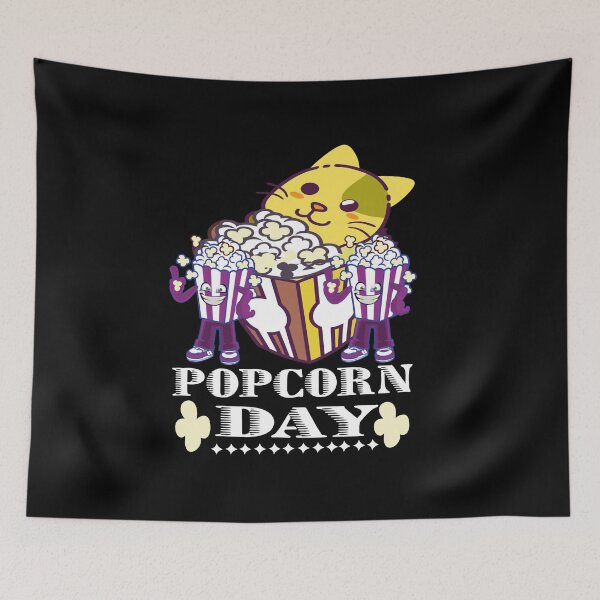 Item preview, National Popcorn Day ,Popcorn National ,Funny Popcorn Day,It's National Popcorn Day, designed and sold by buzz1days.