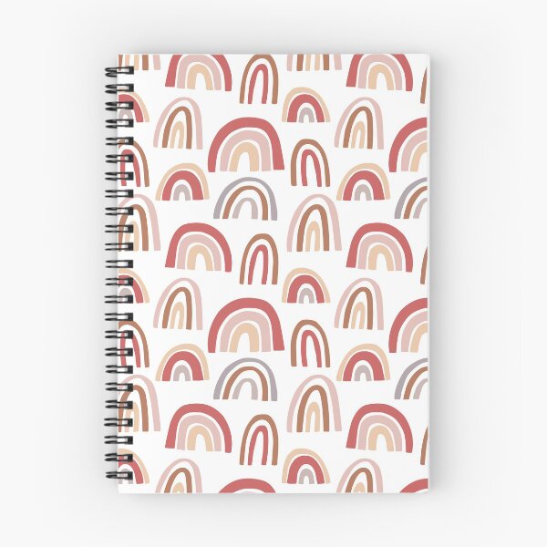 Item preview, Peach Textured Rainbow Pattern designed and sold by SwePattern.