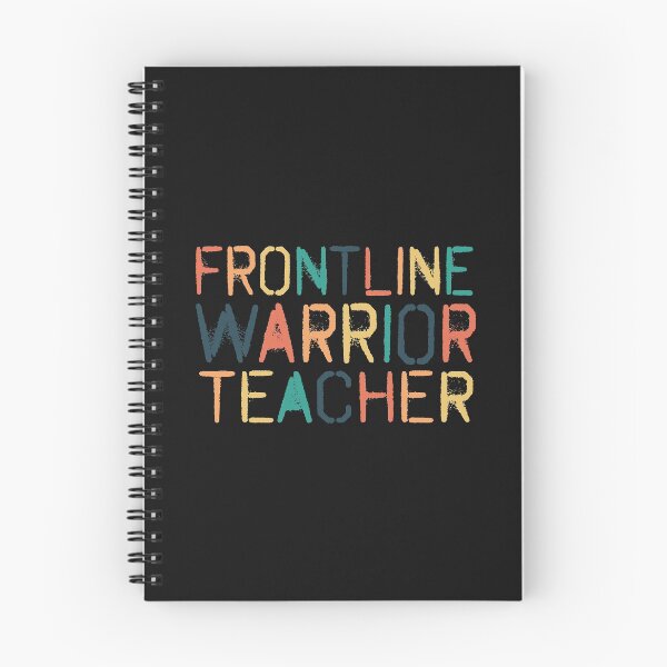 Item preview, Frontline Warrior Teacher, Sunset color design! Spray Paint Style! designed and sold by Henri Vellart.