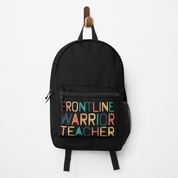 Item preview, Frontline Warrior Teacher, Sunset color design! Spray Paint Style! designed and sold by Henri Vellart.