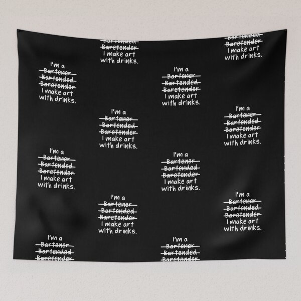 Item preview, I'm a Bartender, I make art with drinks - Misspelled designed and sold by livegood.