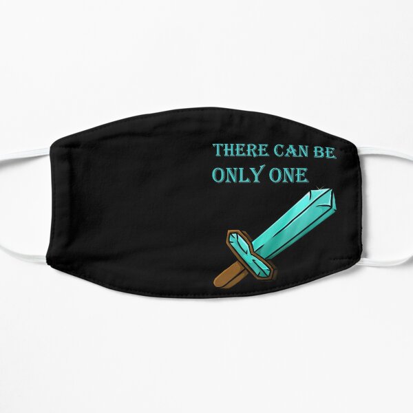 there can be only one sword - SWORD 3D - QUOTES Flat Mask