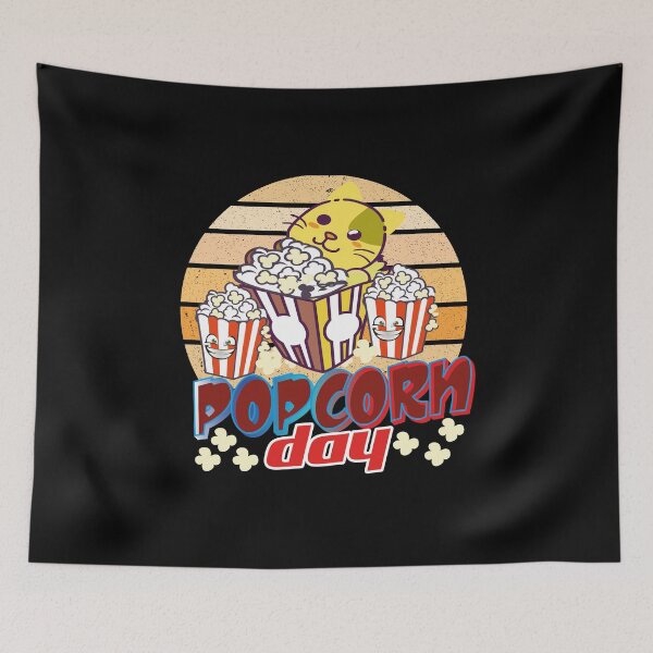 Item preview, National Popcorn Day ,Popcorn National ,Funny Popcorn Day,It's National Popcorn Day, designed and sold by buzz1days.