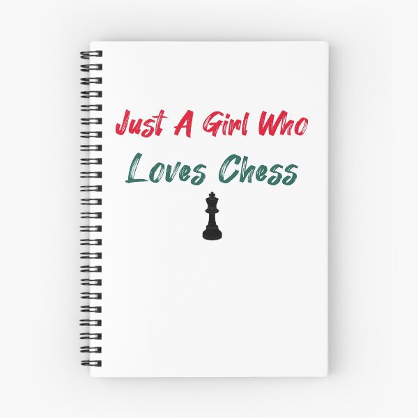 Item preview, Just  A Girl Who Loves Chess Vintage , , Funny Saying , Gift For Valentine Day designed and sold by Soukainadesign.