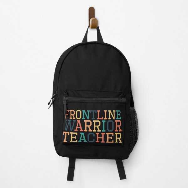 Item preview, Frontline Warrior Teacher, Sunset color design! School Style! designed and sold by Henri Vellart.