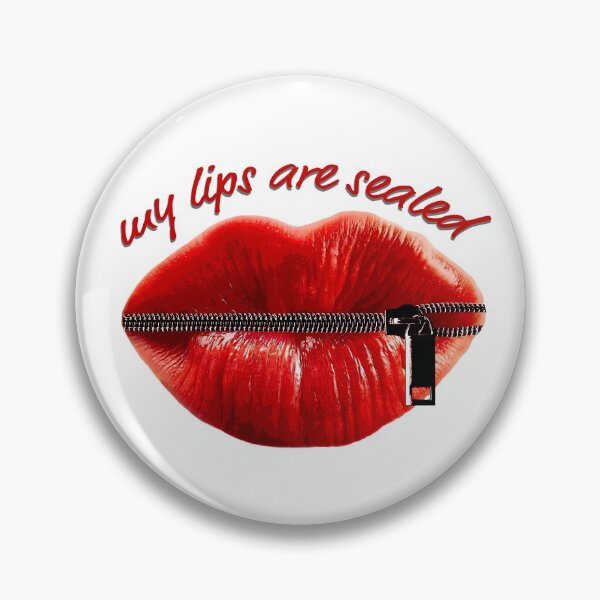 Item preview, My Lips Are Sealed designed and sold by adrianbrockwell.