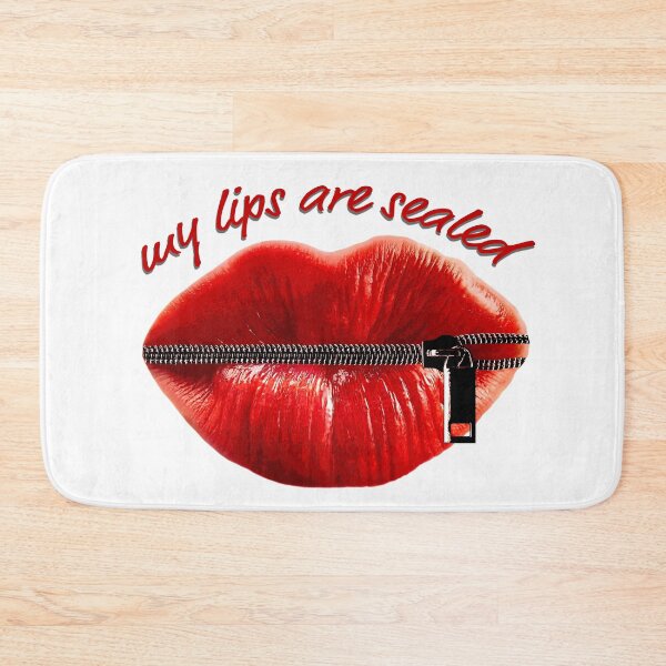 Item preview, My Lips Are Sealed designed and sold by adrianbrockwell.