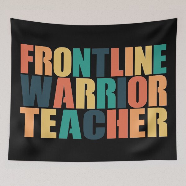 Item preview, Frontline Warrior Teacher. designed and sold by Henri Vellart.