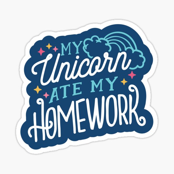 Bad Unicorn Stickers Redbubble