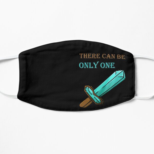 there can be only one sword - SWORD 3D - QUOTES Flat Mask