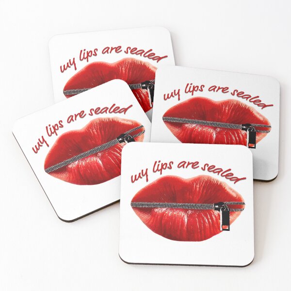 Item preview, My Lips Are Sealed designed and sold by adrianbrockwell.