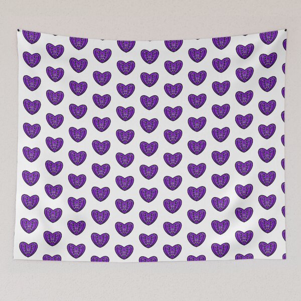 Item preview, Folk Heart - Purple designed and sold by ShareJoy.