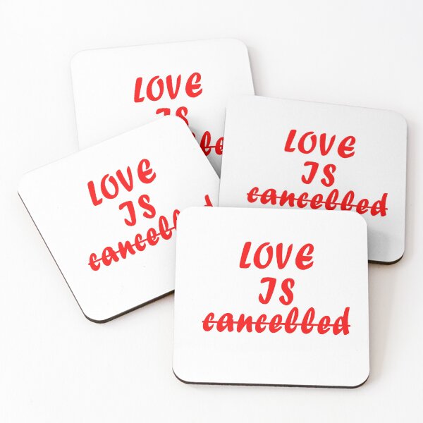 Item preview, Love is not cancelled designed and sold by 1PRINTORA1.
