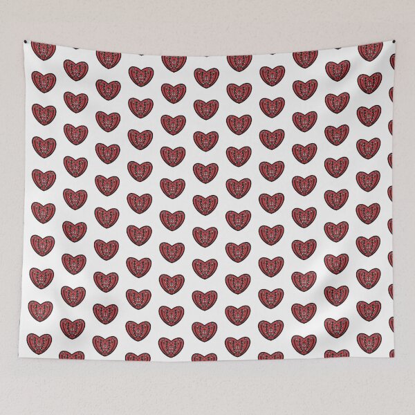 Item preview, Folk Heart - Red designed and sold by ShareJoy.