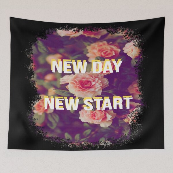 Item preview, New Day, New Start - Today Is Another Fresh Start designed and sold by akina77.