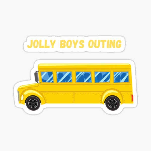 Jolly Boys Outing Sticker