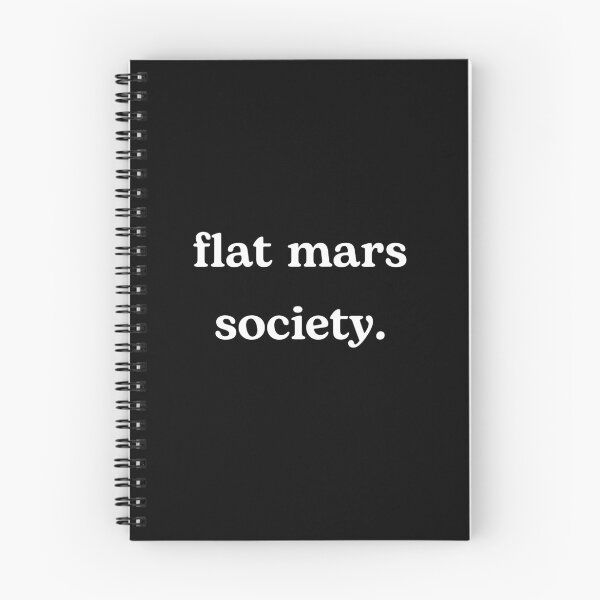 Artikelvorschau, Flat Mars Society entworfen und verkauft von FullStopTees.