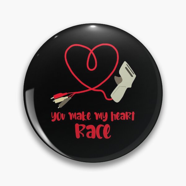 Item preview, You Make My Heart Race Cute Valentine Slot Car Racing Gift designed and sold by JokeGysen.