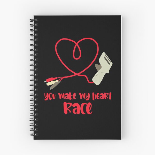 Item preview, You Make My Heart Race Cute Valentine Slot Car Racing Gift designed and sold by JokeGysen.