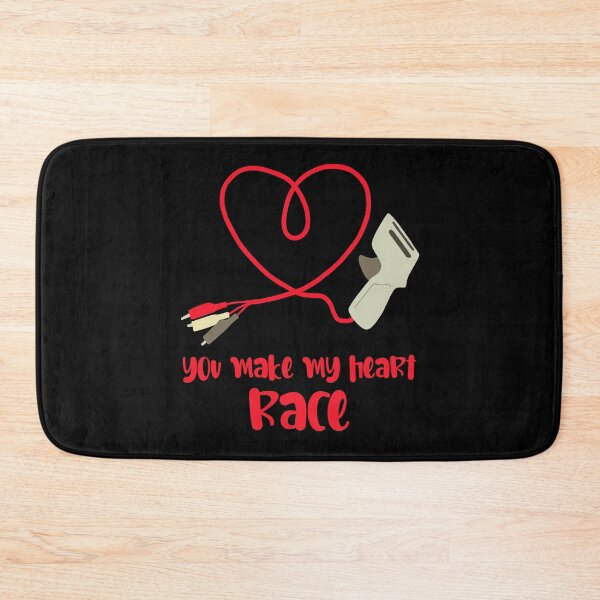 Item preview, You Make My Heart Race Cute Valentine Slot Car Racing Gift designed and sold by JokeGysen.