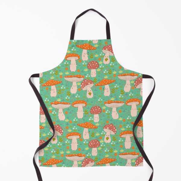 Item preview, Cute fly agarics and flowers designed and sold by burbura.