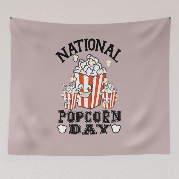 Item preview, National Popcorn Day ,Popcorn National ,Funny Popcorn Day,It's National Popcorn Day, designed and sold by buzz1days.