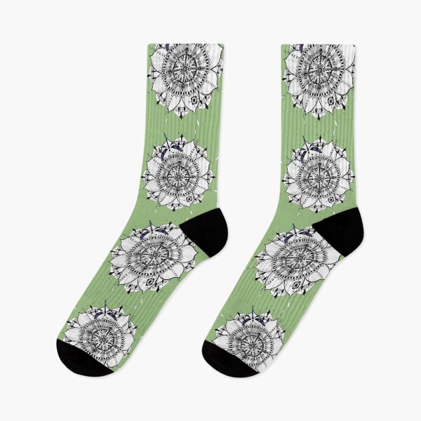 Item preview, Mandala Dragonfly Prepare For Swift Action Sage Green designed and sold by SpiritGifts.