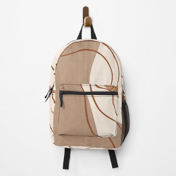 Item preview, Beige tone Minimal Abstract organic designed and sold by mysticminimals.