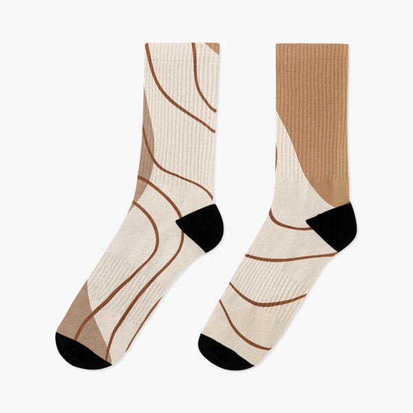 Item preview, Beige tone Minimal Abstract organic designed and sold by mysticminimals.