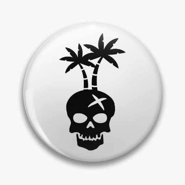 Item preview, Tropical Skull designed and sold by NineteenthHole.