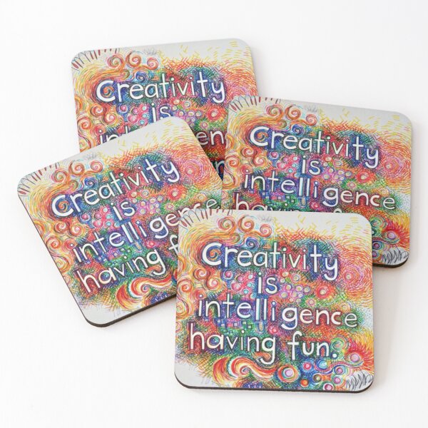 Item preview, Creativity is intelligence having fun designed and sold by Fashionlover14.