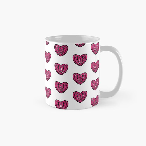 Item preview, Folk Heart - Pink designed and sold by ShareJoy.