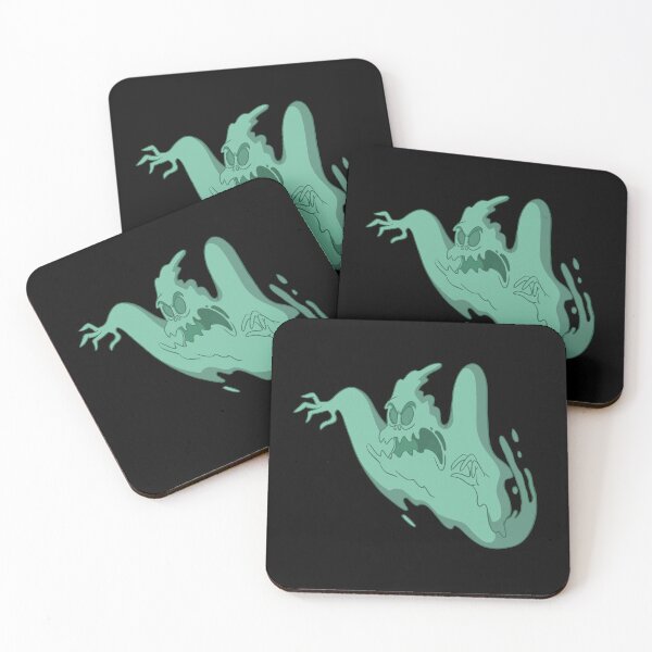 Item preview, Scary green ghost designed and sold by Monkey Ful.