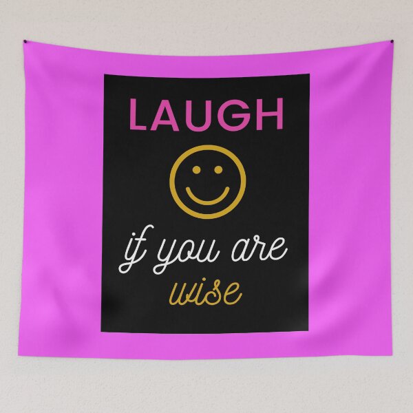 Item preview, Laugh if you are wise with smiley  designed and sold by ThamaraiSelvi.