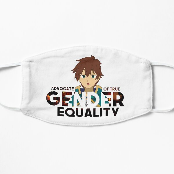 Konosuba - Kazuma of Gender Equality Flat Mask