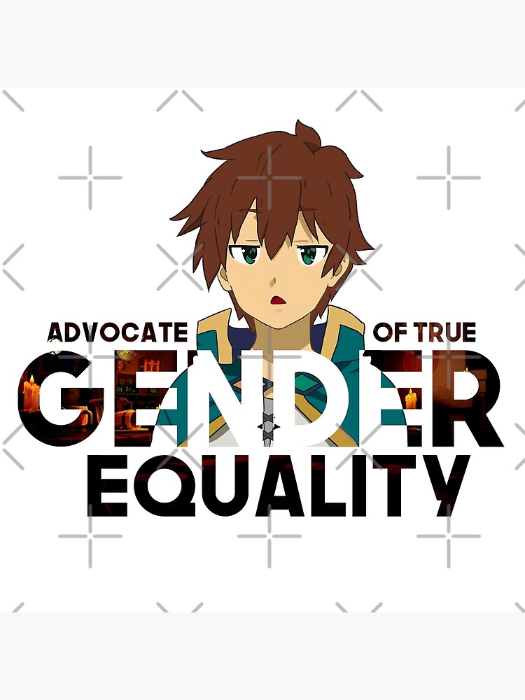 Konosuba Kazuma of Gender Equality Poster