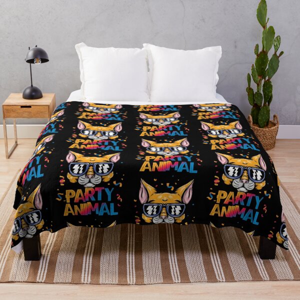 Item preview, Party Animal - Funny Cat designed and sold by styleofpop.