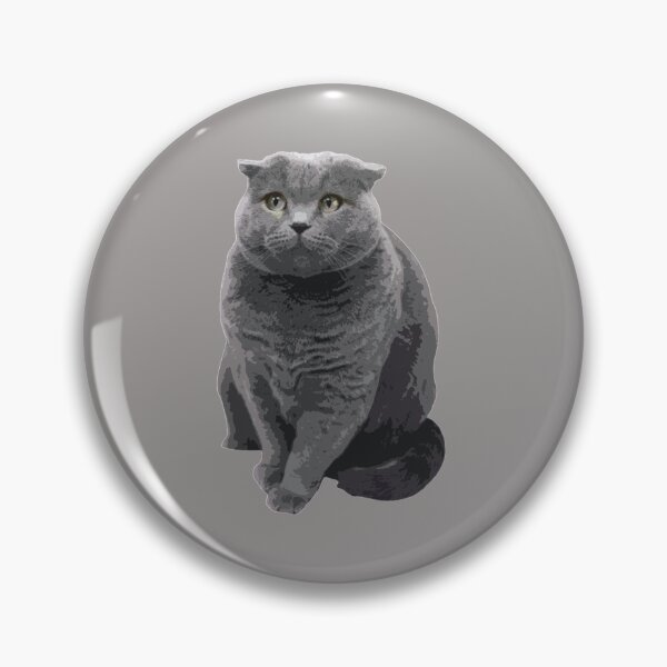 Item preview, Cute Grey cat designed and sold by arrogantdesign.