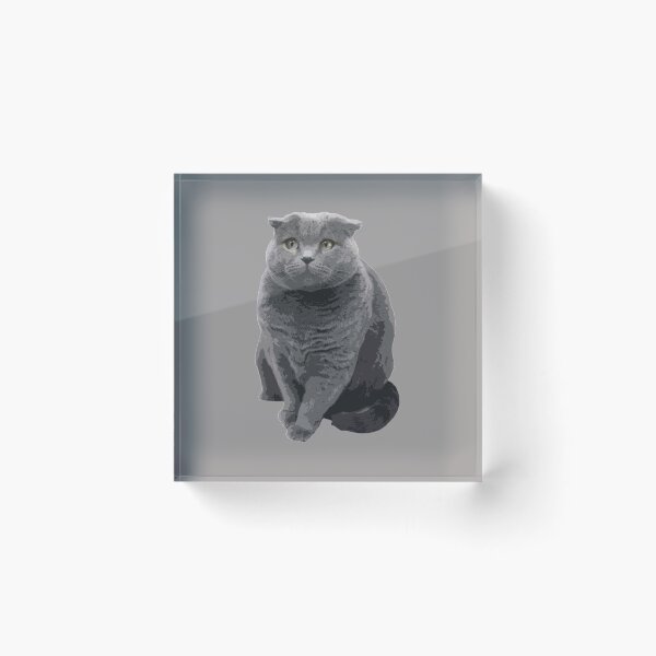 Item preview, Cute Grey cat designed and sold by arrogantdesign.