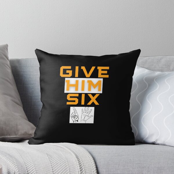 Item preview, Give Him Six designed and sold by PrintexDesigns.