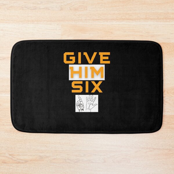 Item preview, Give Him Six designed and sold by PrintexDesigns.