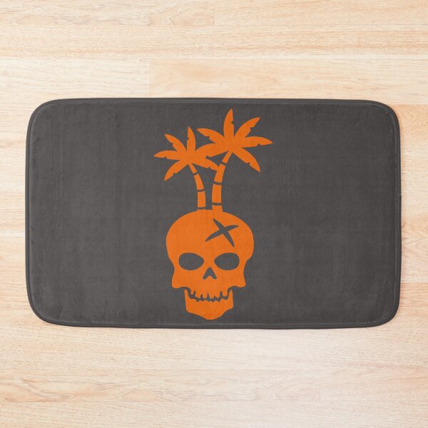 Item preview, Tropical Skull Orange designed and sold by NineteenthHole.