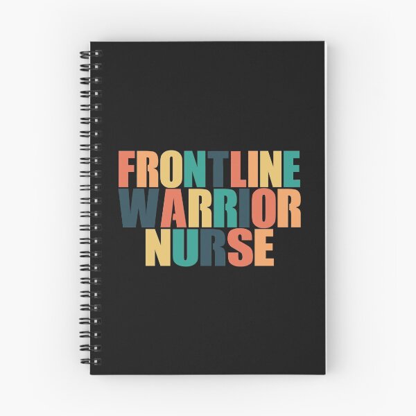 Item preview, Frontline Warrior Nurse, Sunset color design! designed and sold by Henri Vellart.