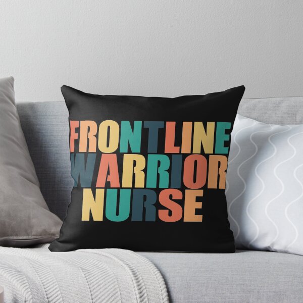Item preview, Frontline Warrior Nurse, Sunset color design! designed and sold by Henri Vellart.