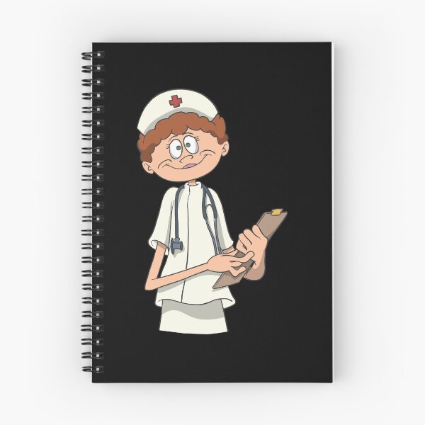 Item preview, Nurse with file and stethoscope designed and sold by Monkey Ful.
