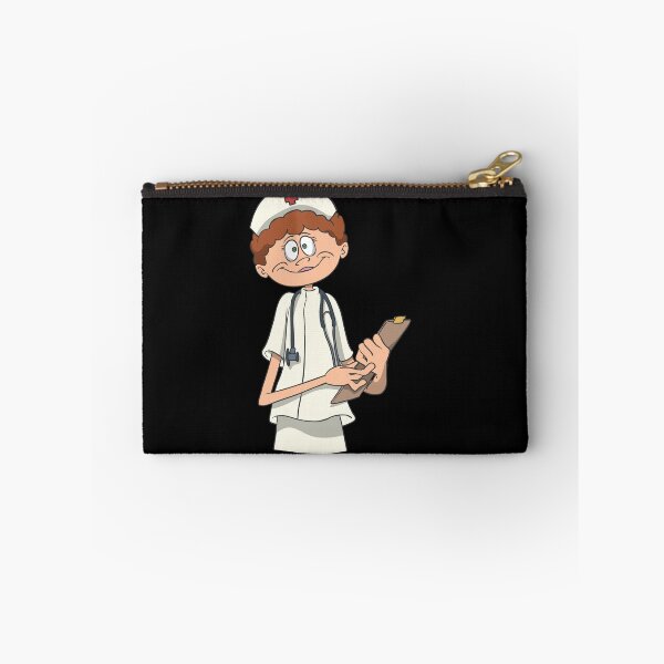 Item preview, Nurse with file and stethoscope designed and sold by Monkey Ful.