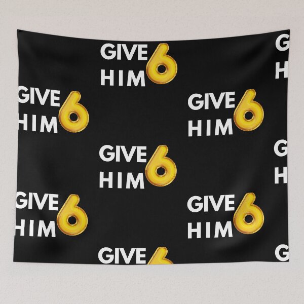 Item preview, Give Him Six designed and sold by PrintexDesigns.