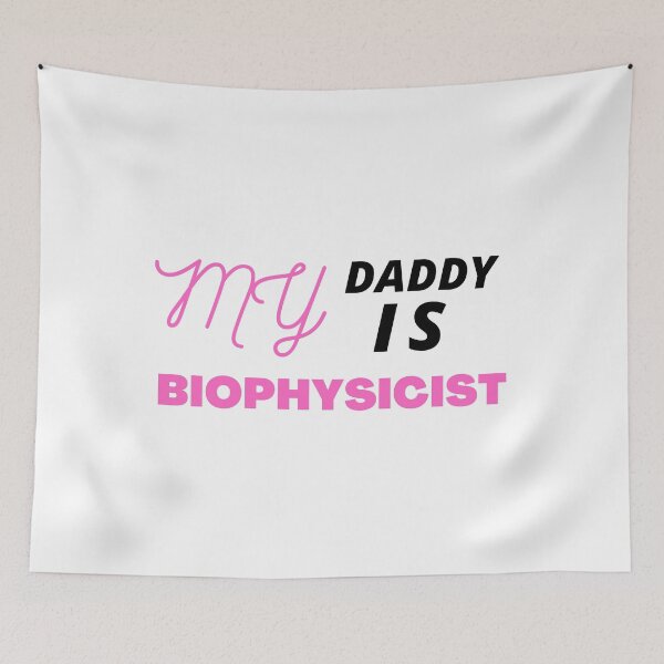 Item preview, My dad is Biophysicist funny gift idea  designed and sold by chi vana.