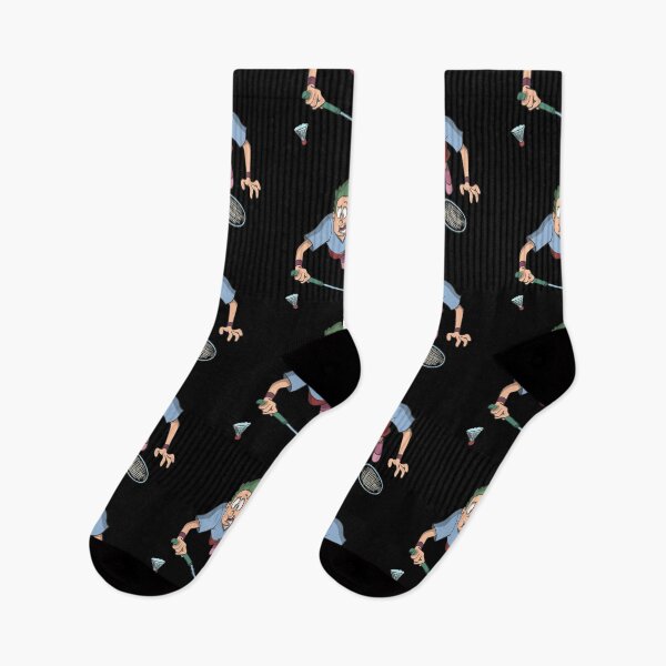 Item preview, Badminton player jumping designed and sold by Monkey Ful.