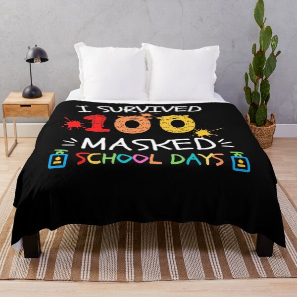 Item preview, I Survived 100 Masked School Days Teacher or Student Gift designed and sold by YourgiftShop.